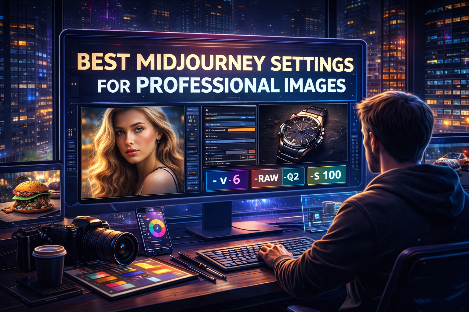 Best Midjourney Settings for Professional Images