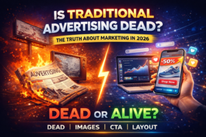 Traditional advertising vs digital marketing