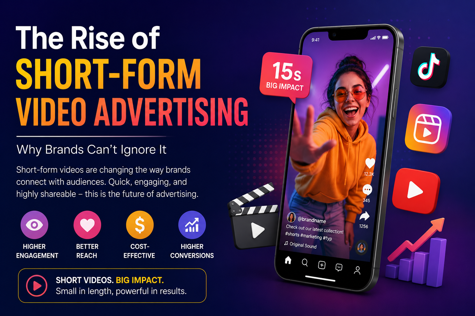 Short-form video advertising